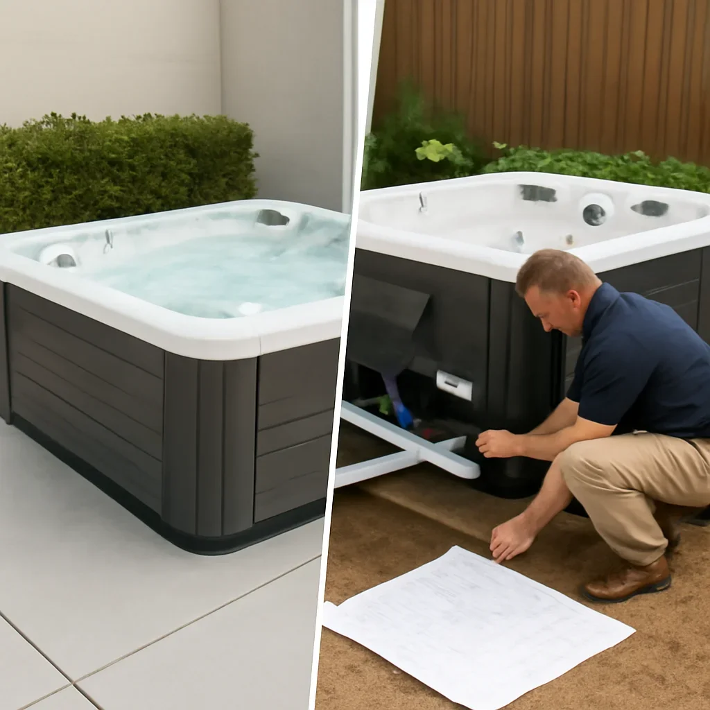 Detailed product and planning image for costco hot tubs vs local dealer